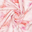 Cotton batiste "pincel", dress fabric with floral print