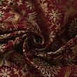 Gold brocade fabric for medieval clothing in mulberry silk © Sartor Bohemia