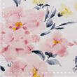 White crepe silk fabric