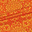 Alhambra brocade, red and yellow
