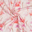 Cotton batiste "pincel", dress fabric with floral print