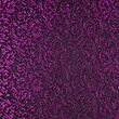 Brocade ornaments, black and fuchsia