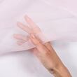 Silk organza, pink
