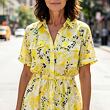 Cotton batiste "helia", dress fabric with floral print