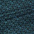 Brocade ornaments, turquoise and black