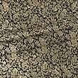 Brocade seabed, black and gold