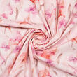 Cotton batiste "pincel", dress fabric with floral print